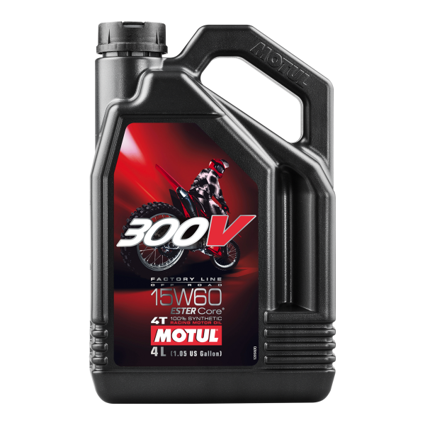 MOTUL Motul Synthetic Oil 300V 15W60 Off Road 4 Litres